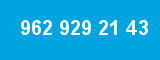 962 929 21 43 962 929 21 43